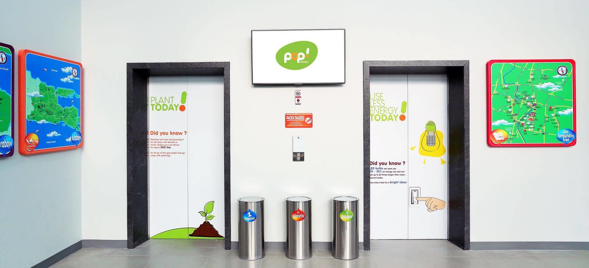 Pop! Hotel Gubeng Surabaya Luaran gambar